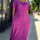 👗Was soll ich morgen anziehen?👗【M-3XL】2024 Modisches Print-Kleid in Übergröße