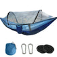 🛏️🏕️Vollautomatische Speed-Open-Hängematte mit Netz 🦟