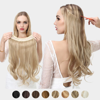 🔥Unsichtbare Haar Extensions - Gewellt