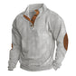 ⏳ Zeitlich begrenztes Angebot: 50% Rabatt! 💥 Herren Cord-Sweatshirt mit Stehkragen