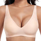💕 Jelly Wireless – le soutien-gorge sans armatures ultra-confortable pour femme : sans coutures, décolleté en V profond et effet push-up