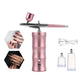 Elektrisk airbrush-set med kompressor