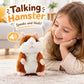 🎄LETZTER TAG DER AKTION 49% RABATT🔥Sprechender Hamster als Plüschtier – wiederholt alles, was man sagt, schüttelt automatisch den Kopf, urkomischer Spaß für Kinder und Erwachsene