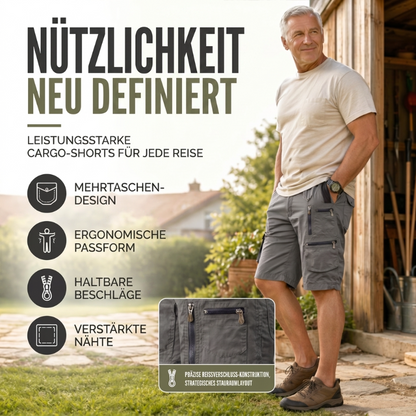 🩳 56% RABATT! 🌆 Brooklyn Bequeme Cargo Shorts – Lässiger Street-Style & maximaler Tragekomfort – Perfekt für warme Tage, Freizeit oder einen coolen Stadt-Look – bequem und praktisch 🗽✨