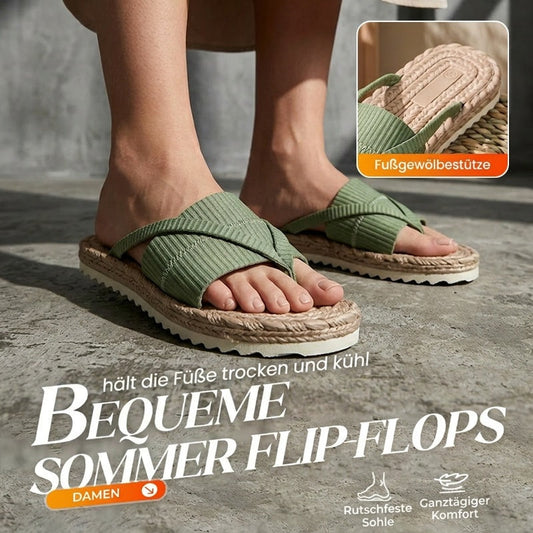 Sommerliche, bequeme Flip Flops für Frauen