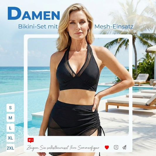 💎 -50% AUF BAUCHKONTROLL-BIKINI-SETS! 💎 Hoher Bund, Mesh-Akzente & Formende Wirkung für den perfekten Sommer-Look 🌊☀️