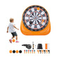 Aufblasbare Fußball-Dartscheibe, riesige Fußball-Dartscheibe, kommt mit 2 Fußbällen und Luftpumpe, lässt sich in 3 Minuten installieren, ideal für große Gartenspiele.