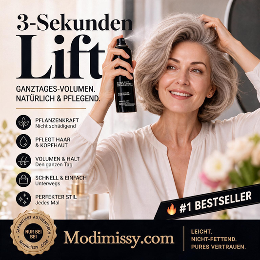 ⏳Kauf 1, hol 1 gratis⏰Von Friseuren empfohlen!🔥Styling in 3 Sekunden! Mühelos fluffige und elegante Frisuren kreieren!👩Volumen- und Festigungsspray mit Pfirsichduft