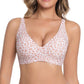 Leopard‑BH für Damen, bügelfrei｜3D‑Stützung, Memory‑Schaum, formend S‑5XL