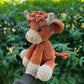 Weihnachtsangebot: 50 % Rabatt!!🎄🔥Häkelmuster für Hochlandkuh-Amigurumi🐮 – DIY-Kit und fertiges Plüschtier