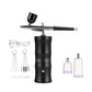 Elektrisk airbrush-set med kompressor