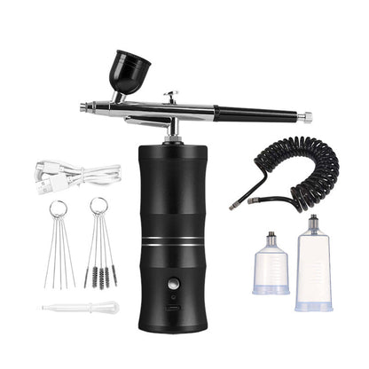 Elektrisk airbrush-set med kompressor