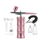 Elektrisk airbrush-set med kompressor