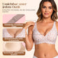 💕 Jelly Wireless – le soutien-gorge sans armatures ultra-confortable pour femme : sans coutures, décolleté en V profond et effet push-up