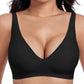 💕 Jelly Wireless – le soutien-gorge sans armatures ultra-confortable pour femme : sans coutures, décolleté en V profond et effet push-up