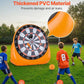 Aufblasbare Fußball-Dartscheibe, riesige Fußball-Dartscheibe, kommt mit 2 Fußbällen und Luftpumpe, lässt sich in 3 Minuten installieren, ideal für große Gartenspiele.
