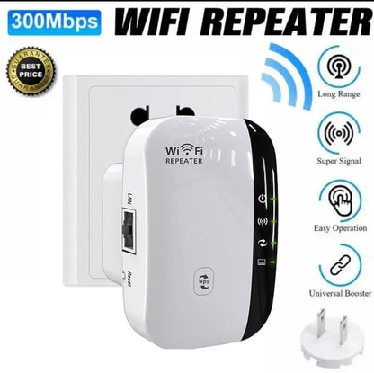 WLAN-SIGNALVERSTÄRKER (Große Reichweite, durch Wände)