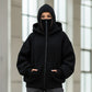 👁️‍🗨️Kapuzenpulli mit Kapuze und integriertem Reißverschluss für Herren, sportliches Sweatshirt
