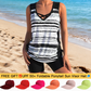 💥 Bedruckter zweiteiliger Tankini-Badeanzug für Damen