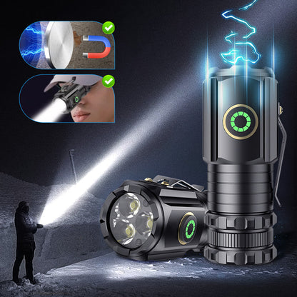 🔋 Wiederaufladbare und ultrahelle Taschenlampe im Taschenformat🔋