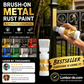 ✨🔥🖌️Lackierte Oberflächen mit einem einzigen Sprühstoß auffrischen!✨🏠Wasserbasierter Metallic-Silberlack mit integriertem Pinsel💥👍