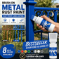 ✨🔥🖌️Lackierte Oberflächen mit einem einzigen Sprühstoß auffrischen!✨🏠Wasserbasierter Metallic-Silberlack mit integriertem Pinsel💥👍