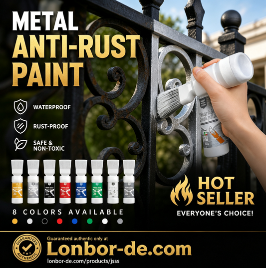 ✨🔥🖌️Lackierte Oberflächen mit einem einzigen Sprühstoß auffrischen!✨🏠Wasserbasierter Metallic-Silberlack mit integriertem Pinsel💥👍