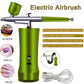 Elektrisk airbrush-set med kompressor