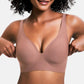 Leopard‑BH für Damen, bügelfrei｜3D‑Stützung, Memory‑Schaum, formend S‑5XL