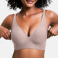 Leopard‑BH für Damen, bügelfrei｜3D‑Stützung, Memory‑Schaum, formend S‑5XL