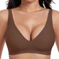 💕 Jelly Wireless – le soutien-gorge sans armatures ultra-confortable pour femme : sans coutures, décolleté en V profond et effet push-up