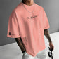 Herren Urban Style Loose Fit T-Shirt – Premium Baumwollmix, Lässiger Oversize-Schnitt & Grafikdruck