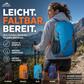 🌧️ Faltbarer, wasserdichter Campingrucksack – Leichter, tragbarer Outdoor-Reiserucksack⛺