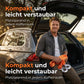 🔥 4 m langes Abschleppseil mit Haken und 3 Tonnen Tragkraft