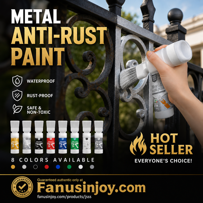✨🔥🖌️Lackierte Oberflächen mit einem einzigen Sprühstoß auffrischen!✨🏠Wasserbasierter Metallic-Silberlack mit integriertem Pinsel💥👍