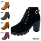 Damenstiefel mit klobigem Absatz💖💖Kaufen 2 kostenloser Versand