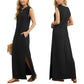 👗Was soll ich morgen tragen?🔥Knitterfreies Freizeitkleid für Damen mit geteiltem Saum