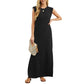 👗Was soll ich morgen tragen?🔥Knitterfreies Freizeitkleid für Damen mit geteiltem Saum