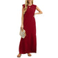 👗Was soll ich morgen tragen?🔥Knitterfreies Freizeitkleid für Damen mit geteiltem Saum