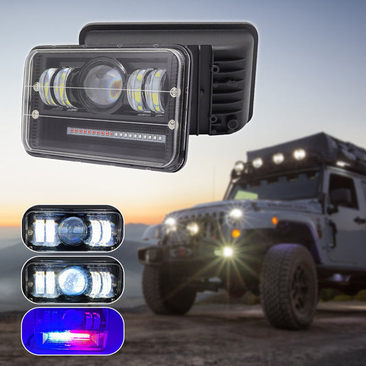 🚗Wasserdichte Auto 7-Zoll LED Scheinwerfer für Van LKW