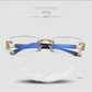 Saphir hohe Härte Anti-Blau progressive Fern-und Nah-Doppelt-Nutzung-Lesebrille