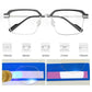 80% OFF🔥Fashionable Anti-blue Light Square Myopic Glasses
