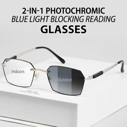 Limited time 50% discount -2-in-1 anti blue light reading glasses