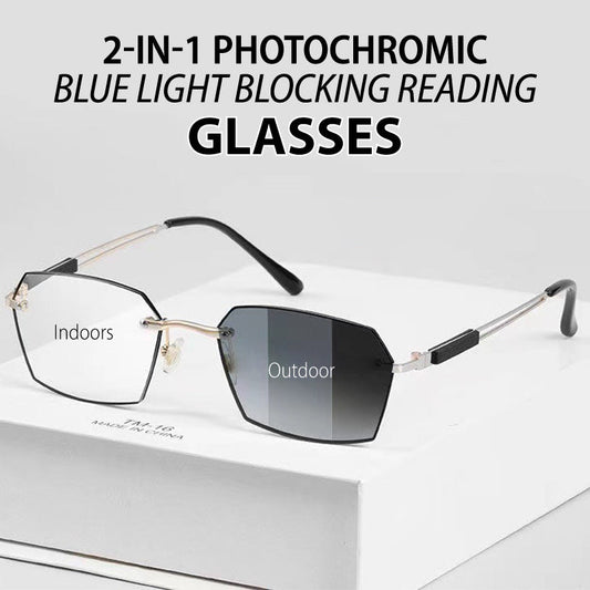 Limited time 50% discount -2-in-1 anti blue light reading glasses