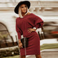 🍁Was soll ich morgen anziehen?🍁 Women's Versatile Sexy Waisted Dress