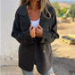 ✨Was soll ich morgen anziehen?✨Women's Faux Tweed Casual Lapel Long Sleeve Coat