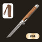 🔥Big Sale 50% OFF🔥🗡️Folding Messer mit Holzgriff für Arbeit, Wandern & Camping⛺Buy 1 Get 1 Free
