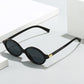🎅 Weihnachtsvorverkauf 🎁 Stilvolle kleine ovale Rahmen Sonnenbrille