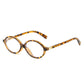 🎅 Weihnachtsvorverkauf 🎁 Stilvolle kleine ovale Rahmen Sonnenbrille