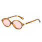 🎅 Weihnachtsvorverkauf 🎁 Stilvolle kleine ovale Rahmen Sonnenbrille